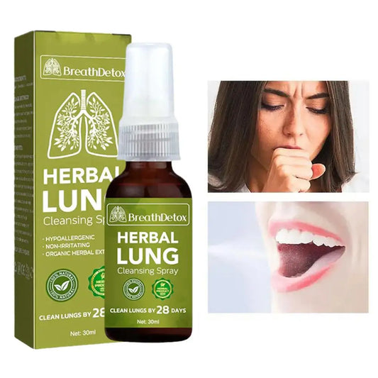 Natural Lung Cleansing Spray for Respiratory Health